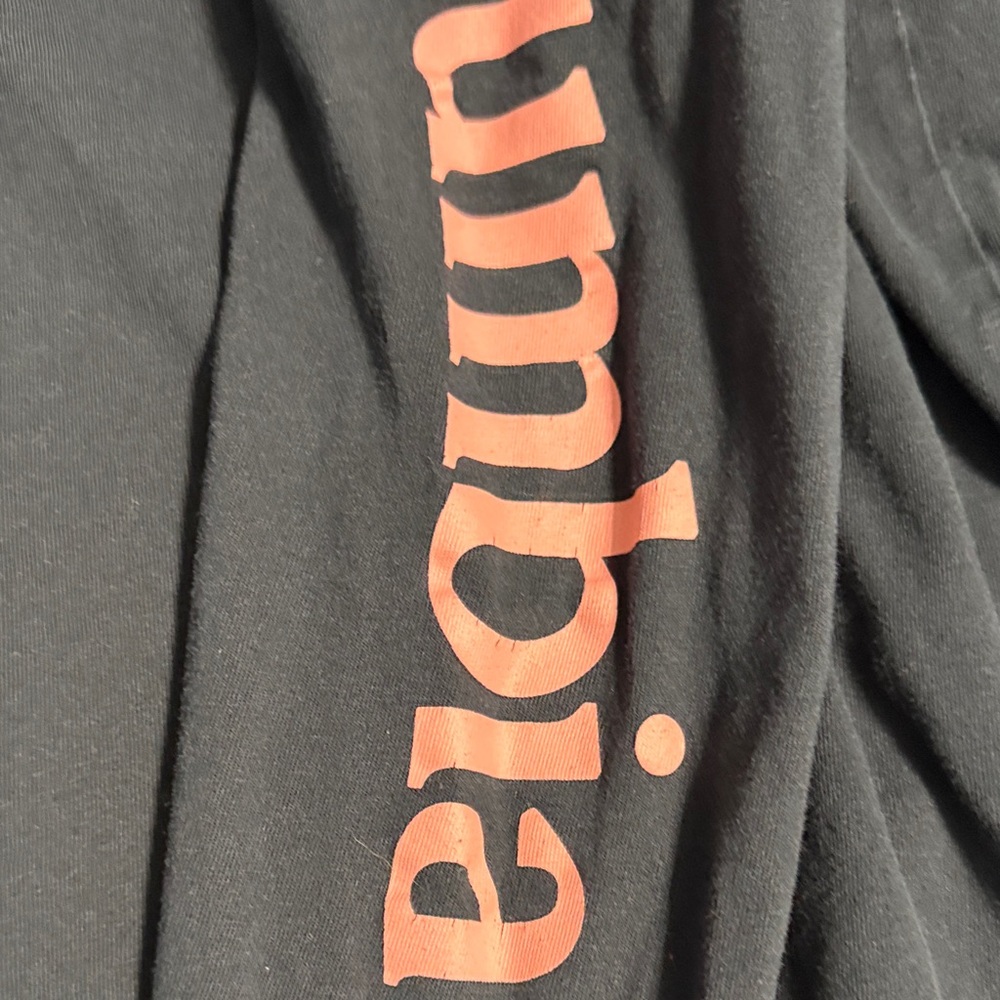 Columbia women’s Black and pink Long Sleeve Tee - Picture 3 of 6